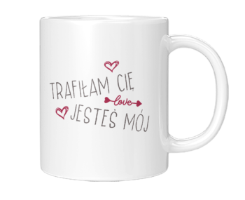 Kubek ceramiczny 330ml z nadrukiem miłość love 10