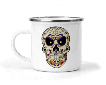 Kubek metalowy jesienny 50